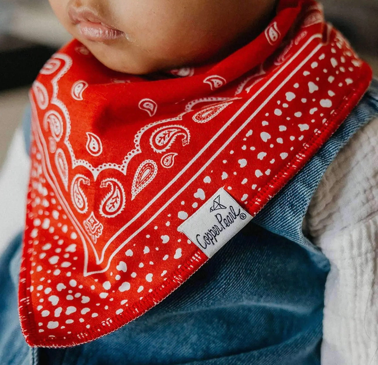 Boone- 4 Pack Baby Bandana Bibs