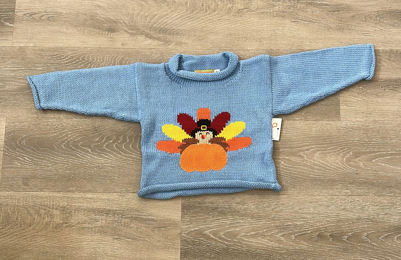 Chambray Turkey Sweater