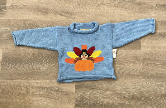 Chambray Turkey Sweater