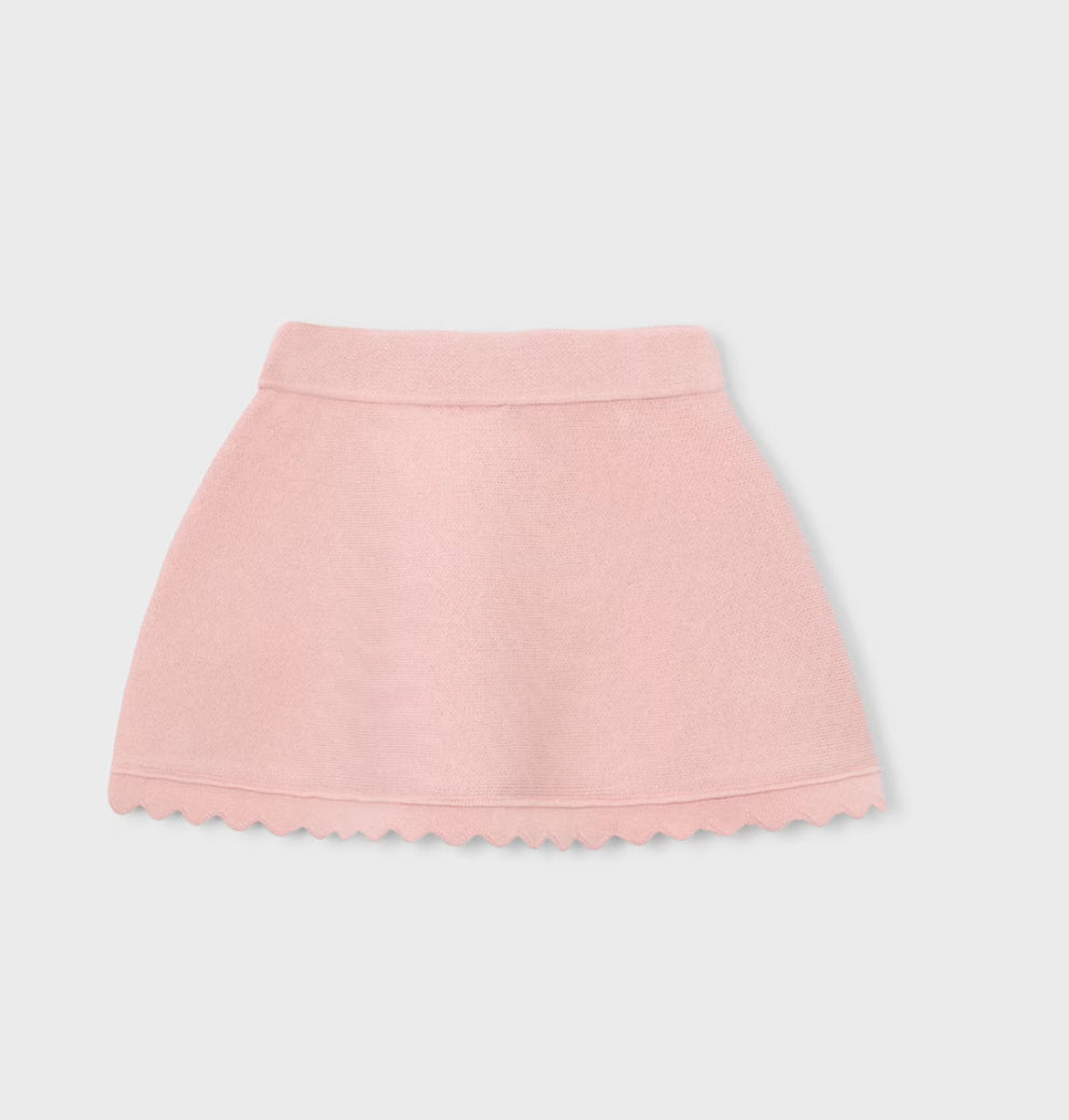 Girl Knit Skirt-Blossom