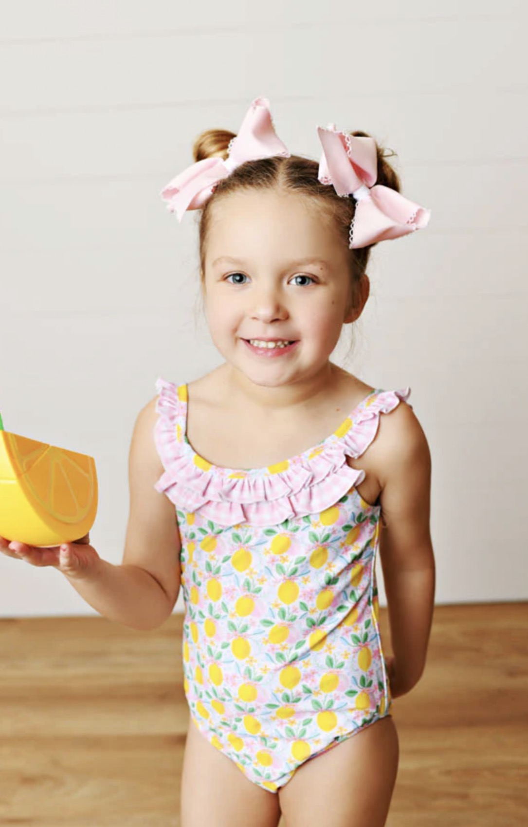 Sunny Lemon Ruffle one Piece