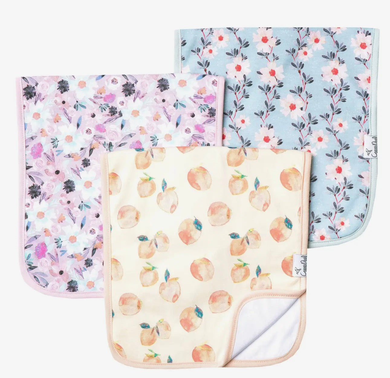 Morgan- 3 Pack Premium Burp Cloths