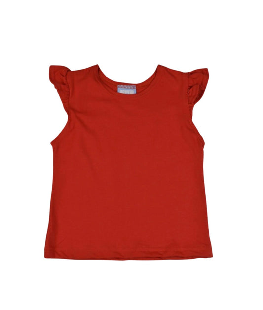 Red, Angel Sleeve Shirt