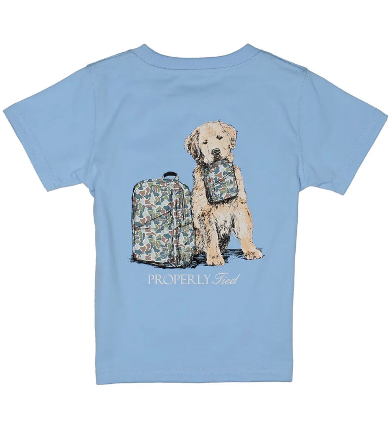 Boys Study Buddy SS Light Blue