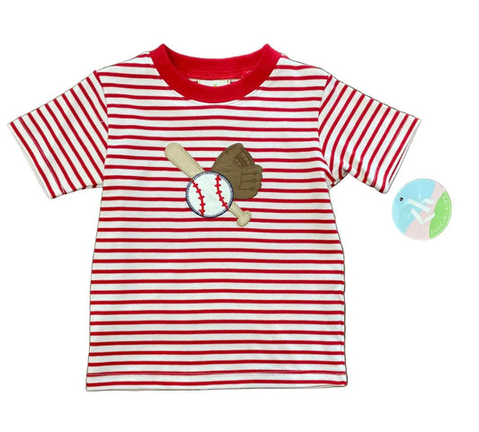 BASEBALL HARRY'S PLAY
TEE, RED TS KNIT