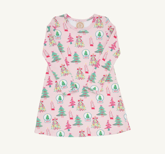 L/S Polly Play Dress-Heavy Weight-Christmas Coloring Contest