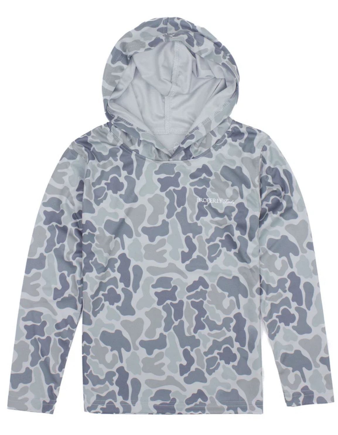 Boys Sportsman Performance Hoodie Polar Camo