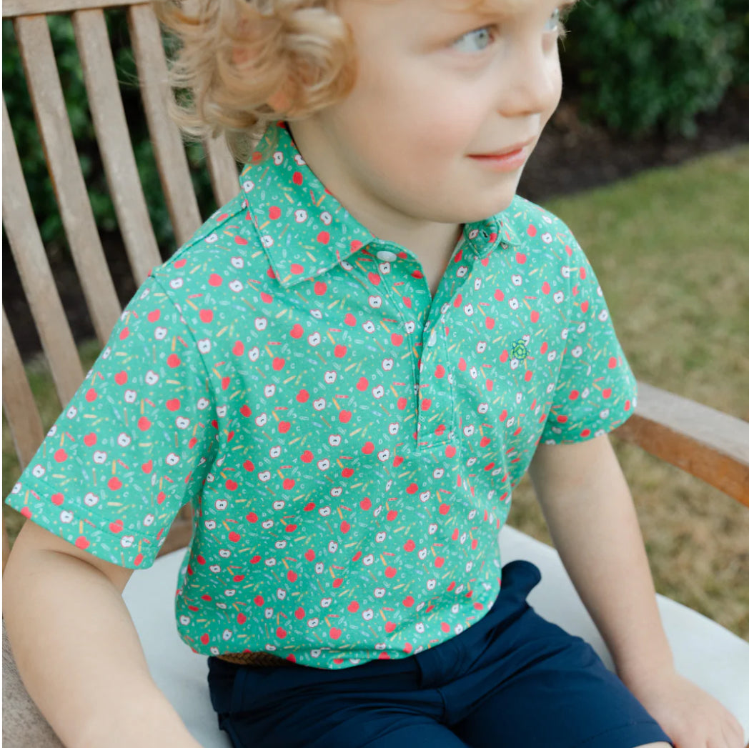 Sport Henry Polo - Back to School on Green