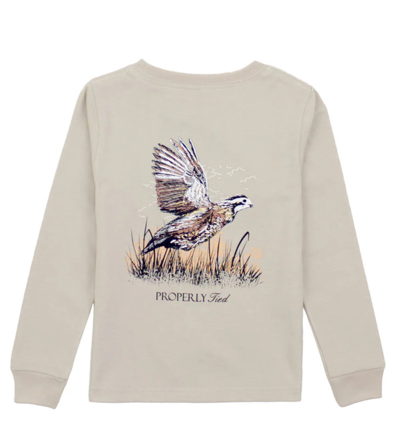 Boys Quail LS Linen