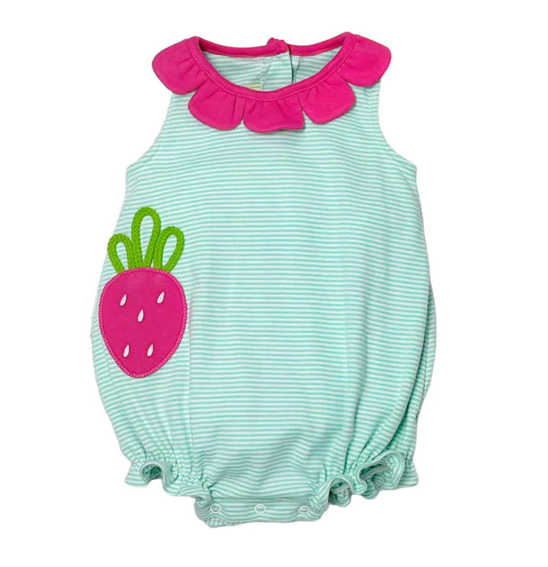 STRAWBERRY REAGAN
BUBBLE, MINT BITTY
STRIPE KNIT