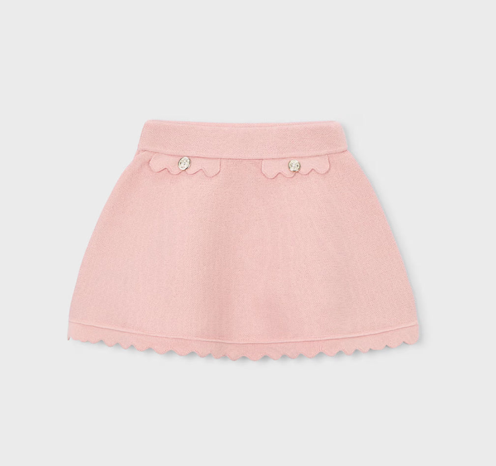 Girl Knit Skirt-Blossom