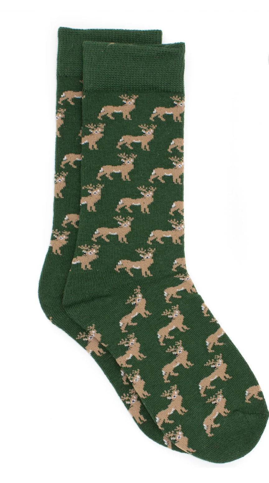 Boys Lucky Duck Socks Whitetail