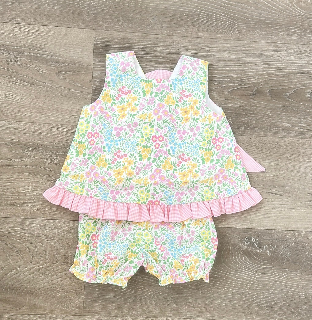 Spring Floral Basic Bloomer Set