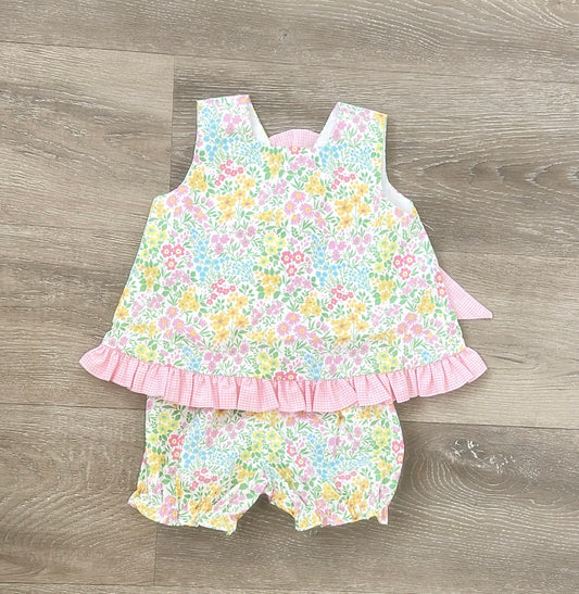 Spring Floral Basic Bloomer Set