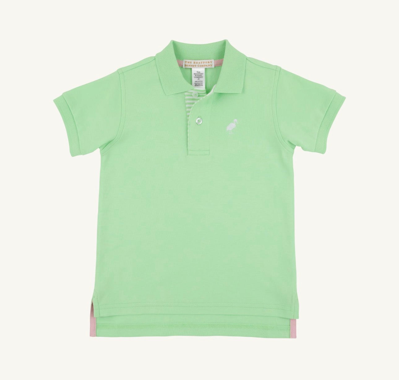 Prim and Proper SS-PIMA-Lexington Lime/Lexington Lime Stripe/Worth Ave White