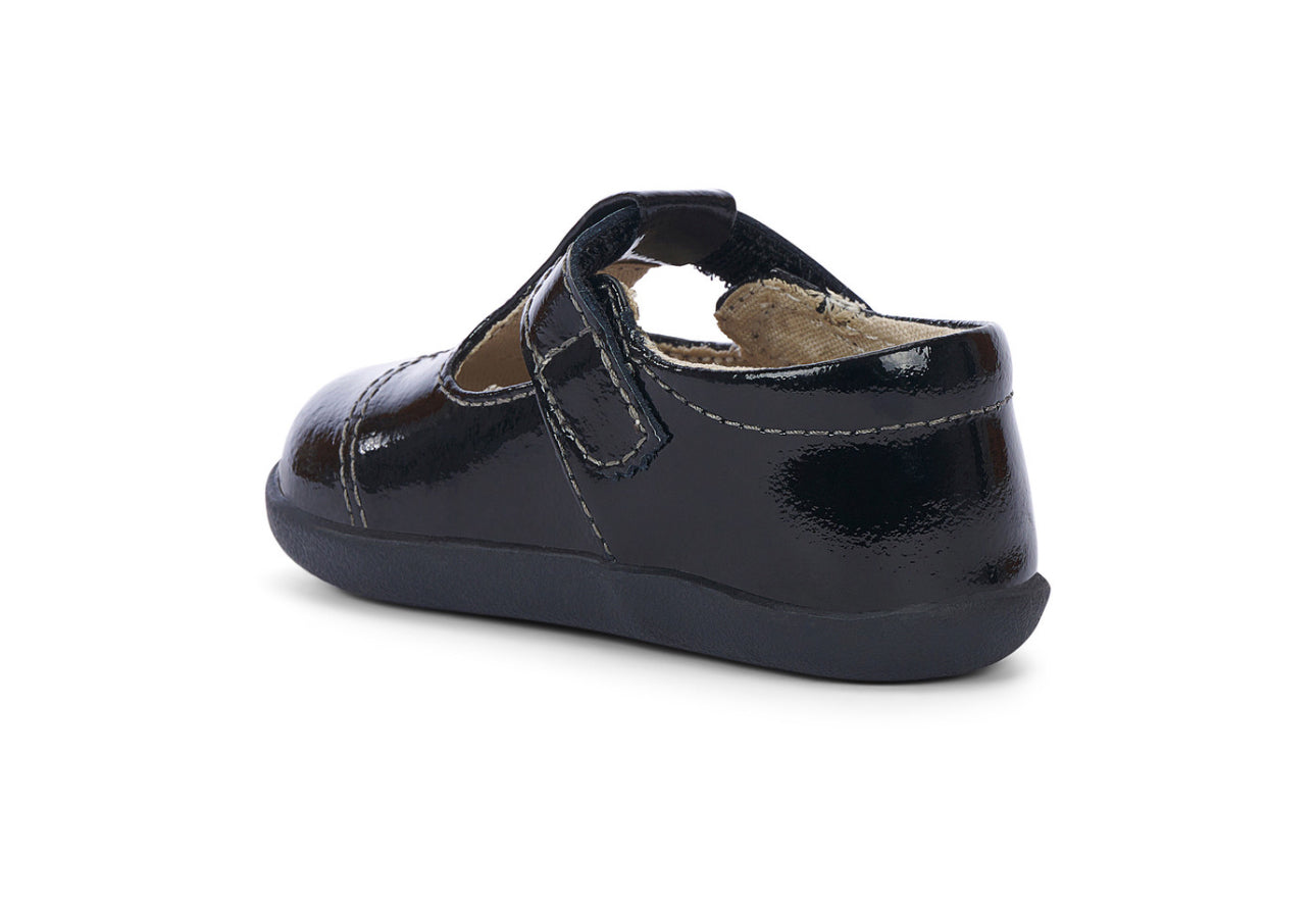 Bianca Mini Black Patent- First Walkers