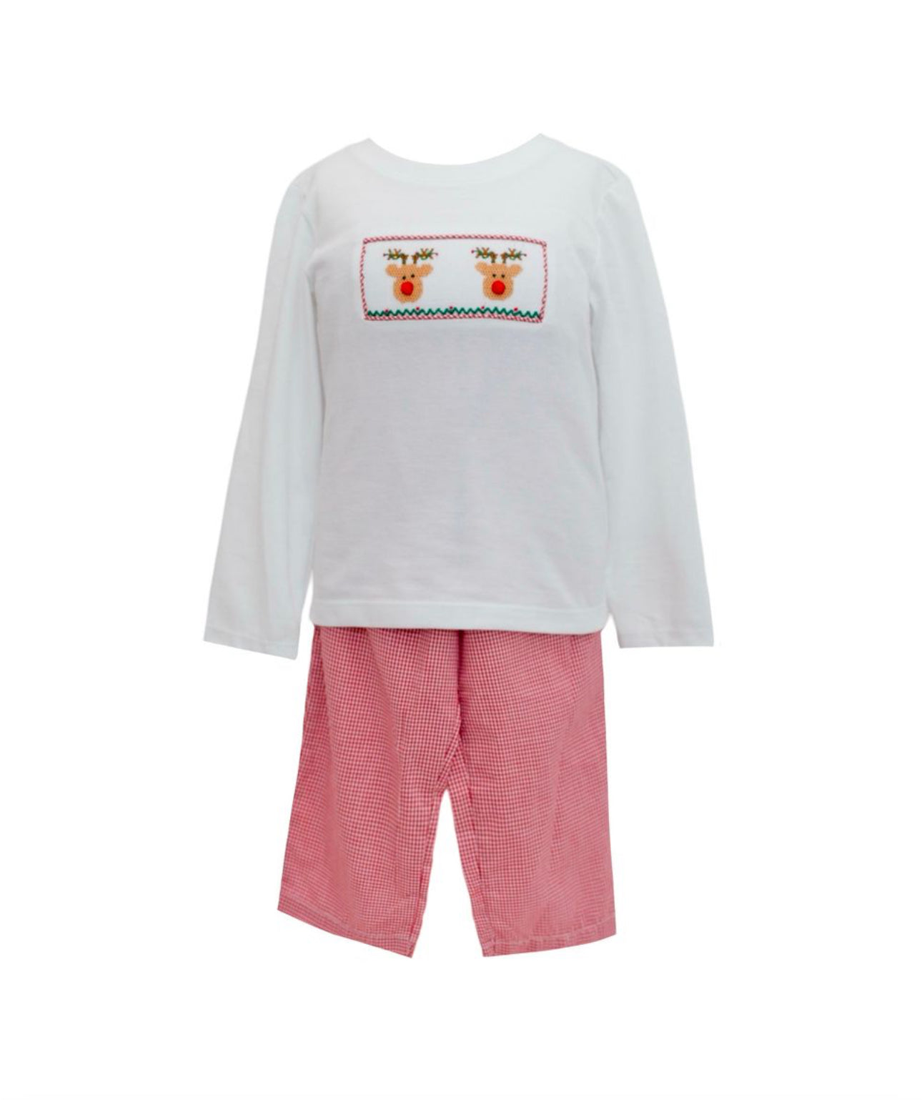 Rudolph Smock Long Sleeve Pant Set