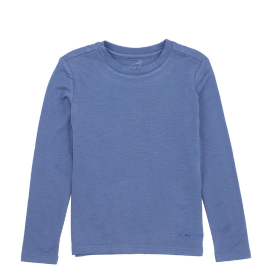 Shoreline Crewneck Stone Blue