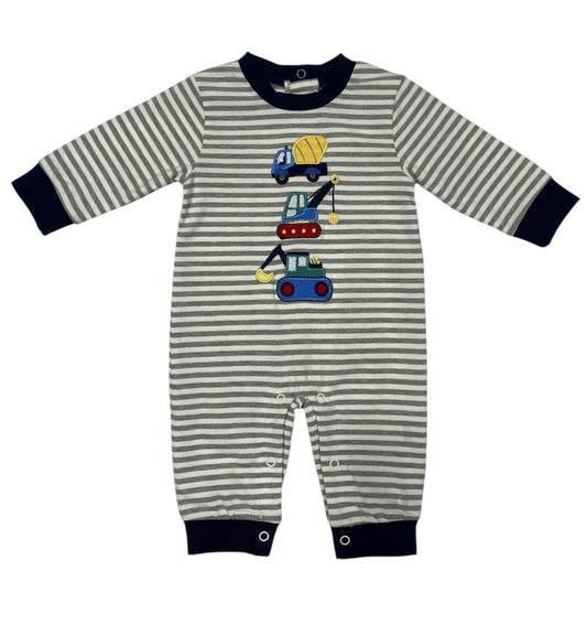 Construction Boys Romper