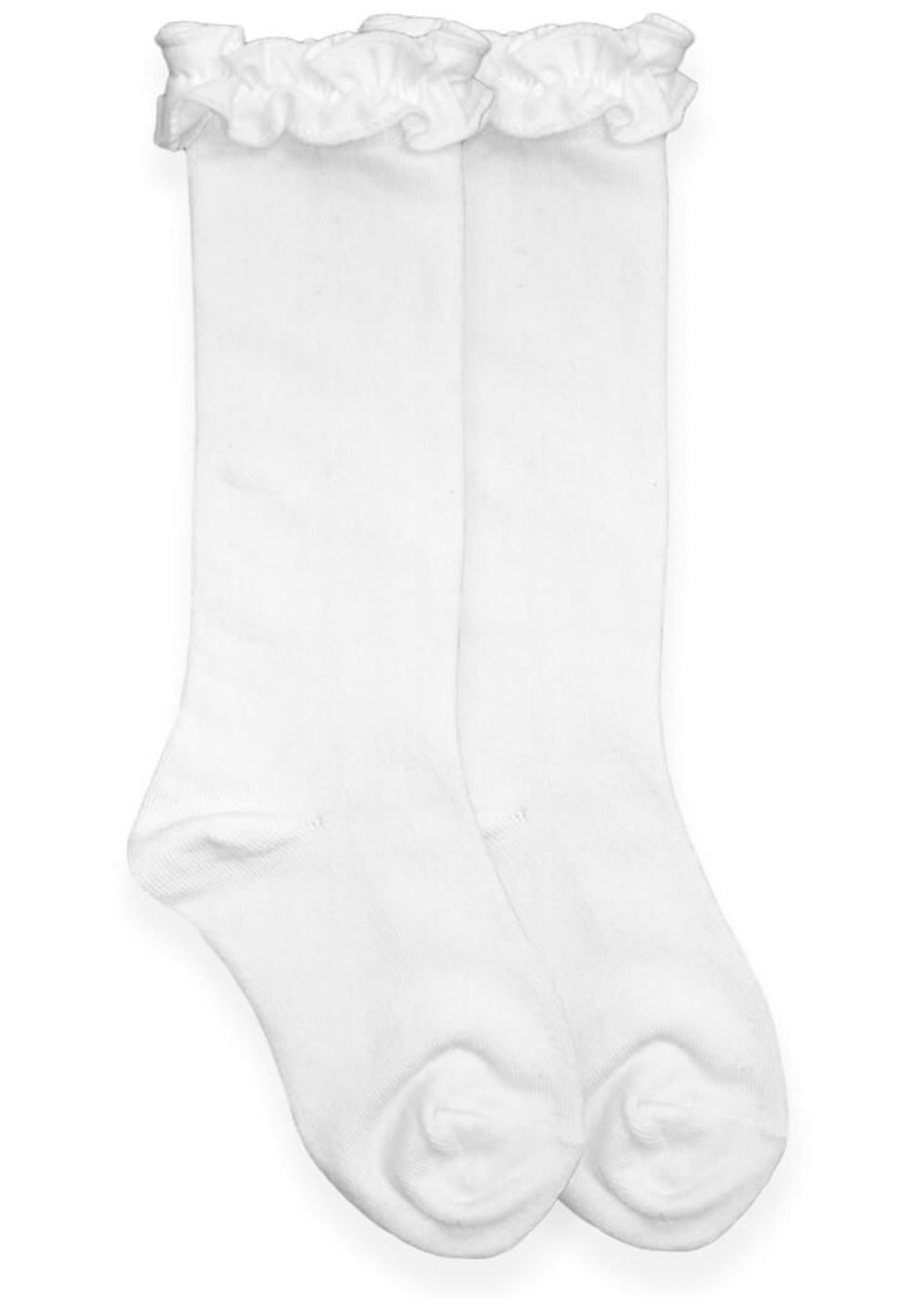 Jefferies Socks Ruffle Knee High Socks 1 Pair