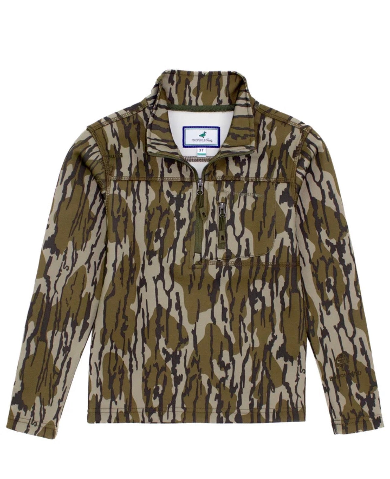 Boys Arctic Pullover Mossy Oak Original Bottomland
