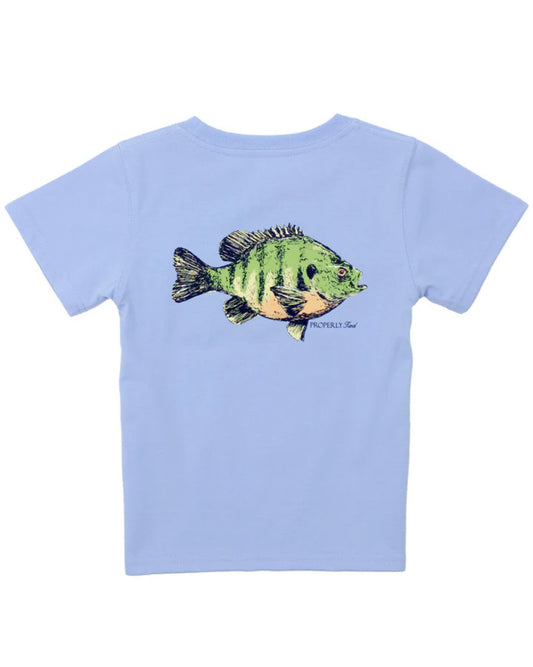 Boys Blue Gill SS Light Blue