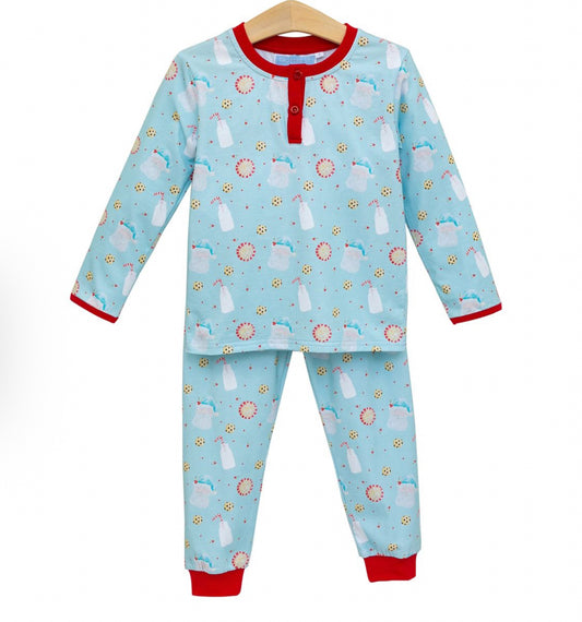 Milk & Cookies Lounge Set-Blue