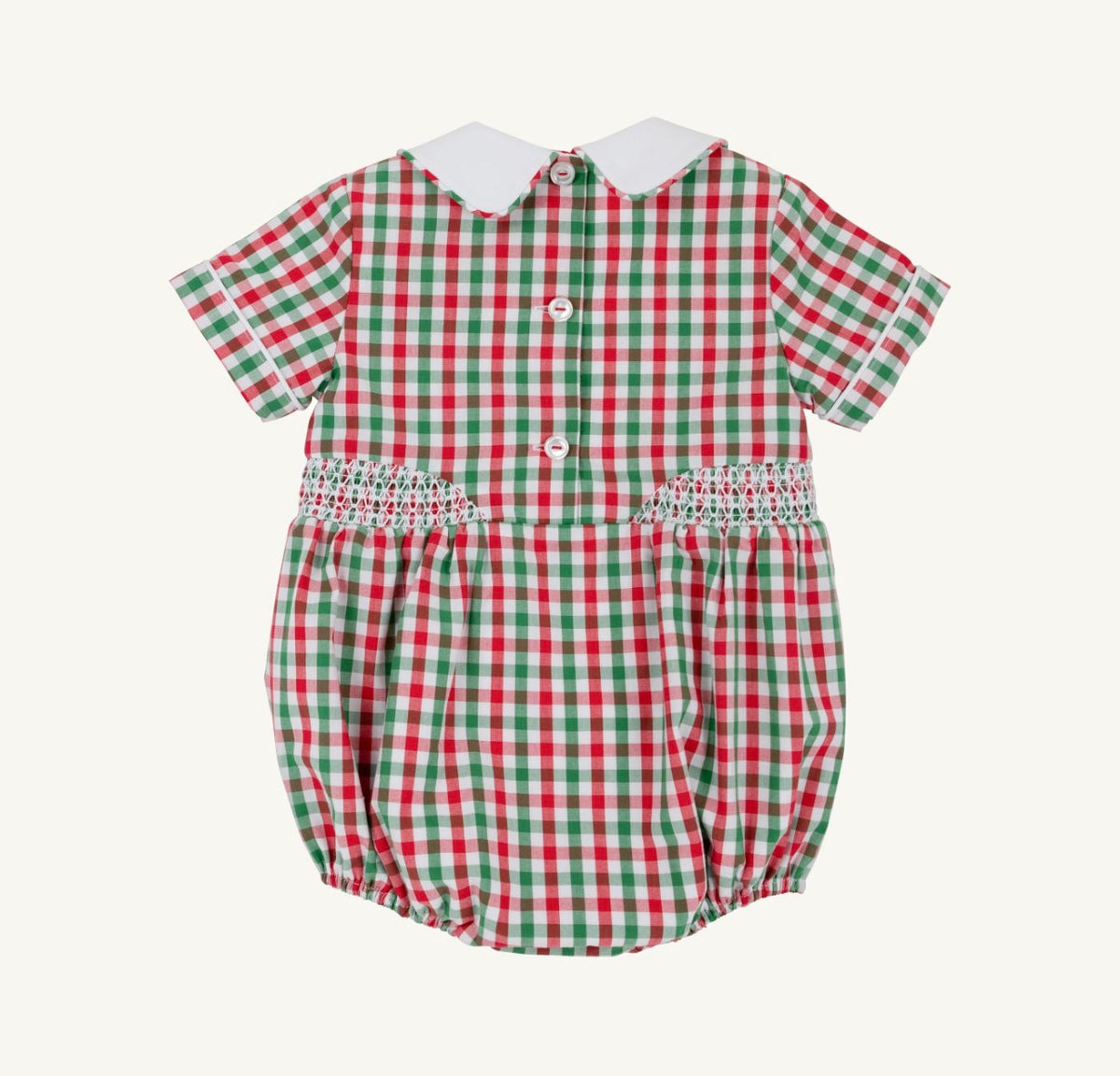Bentley Bubble- Richmond Red and Kiawah Kelly Green Gingham/Worth Ave White