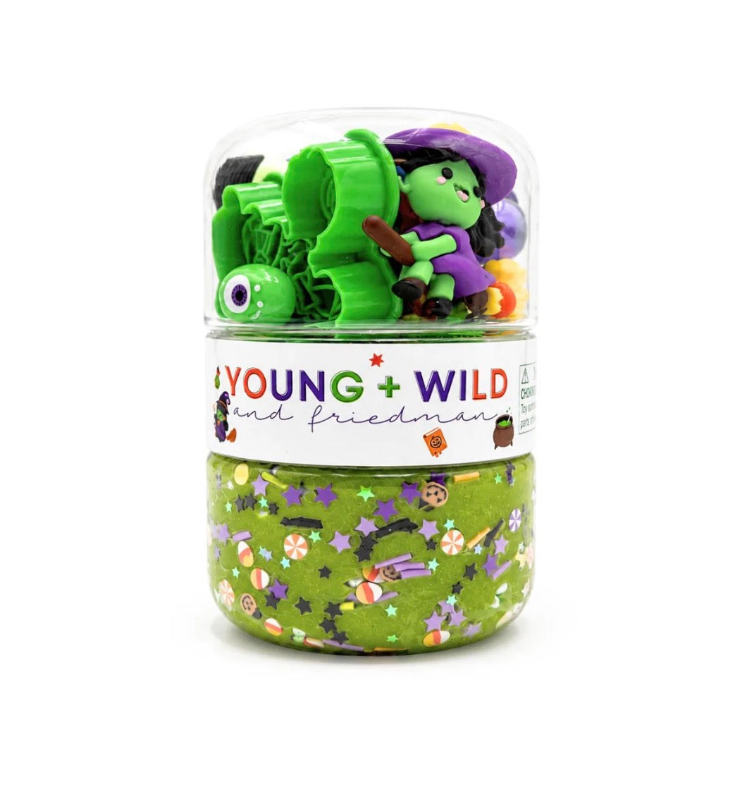 Grab & Go Dough Jar - Witch