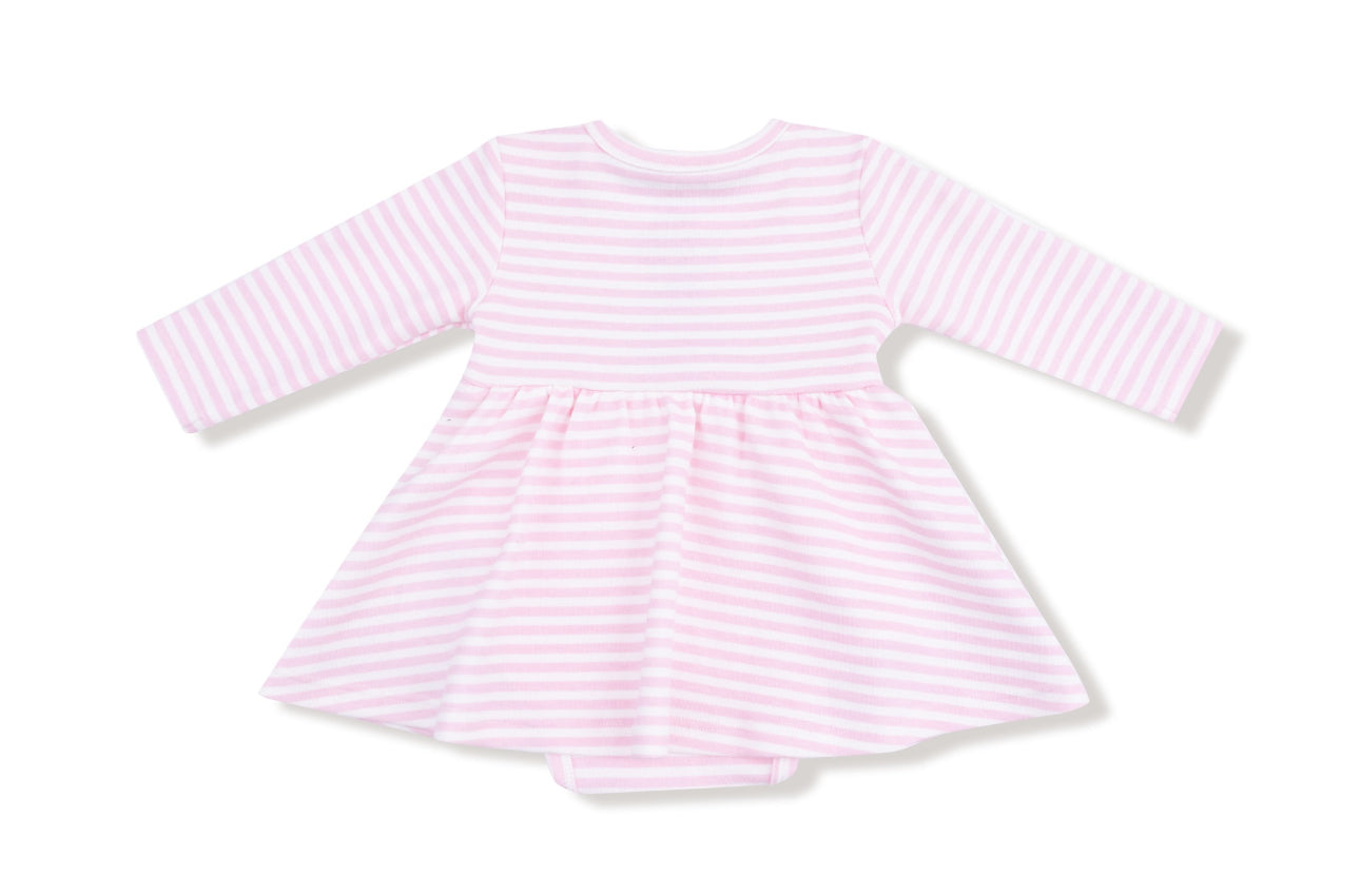 Organic Cotton Jersey Lil Sis-L/S Play Bodysuit Dress