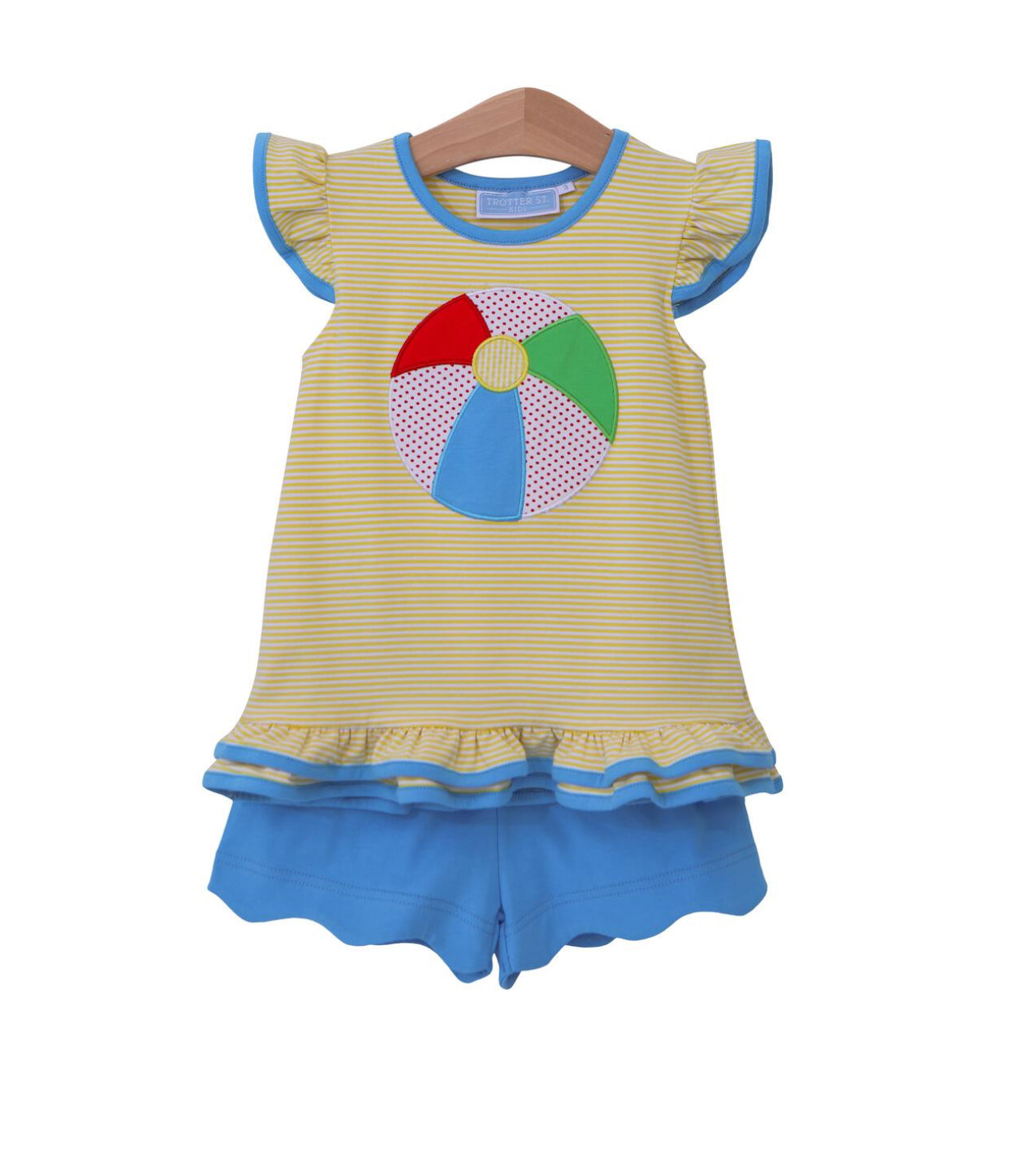 Beach Ball Flutter Short Set