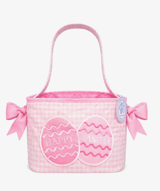 Pink Happy Petite Easter Basket