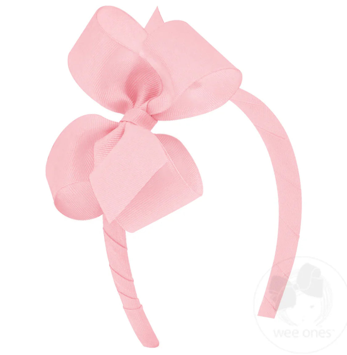 Medium Classic Grosgrain Hair Bow Headband *multiple colors*