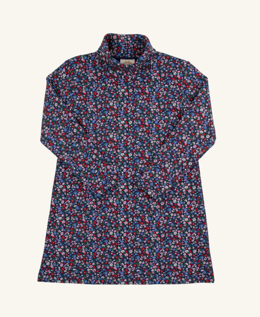Tatum’s Turtleneck Dress-Fairfax Farm Floral