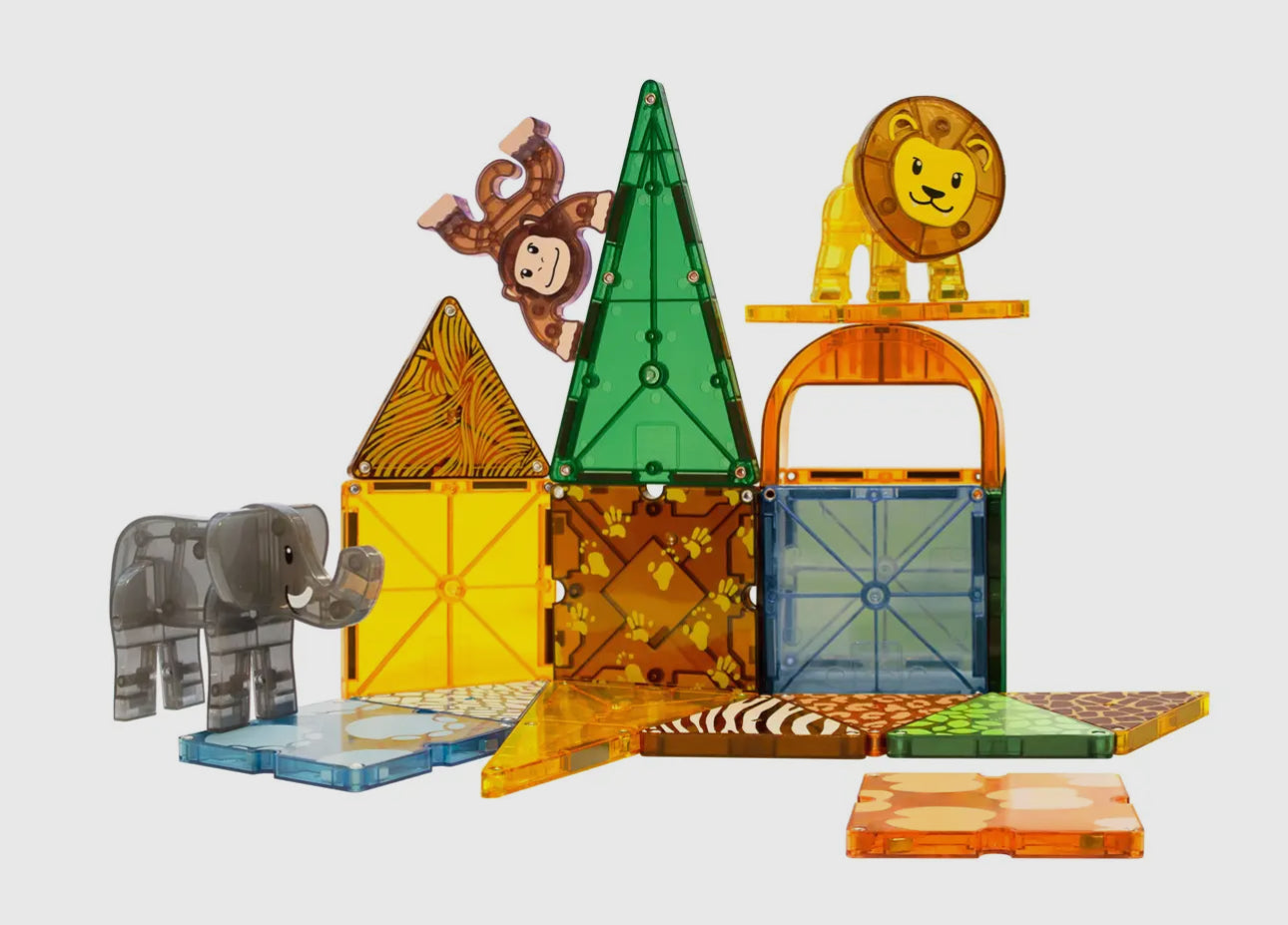 Magna-Tiles Safari Animals 25 Piece Set