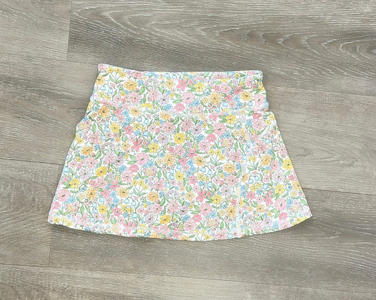 Boho Floral Tennis Skirt
