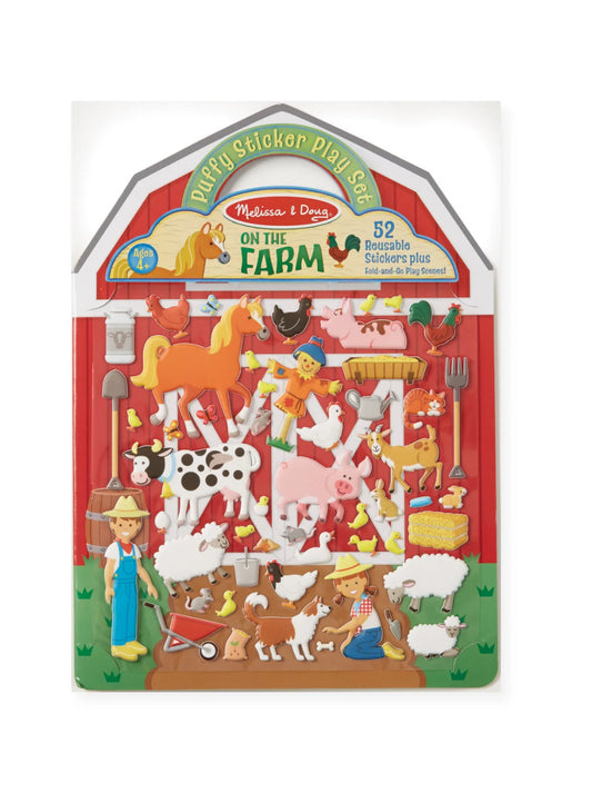 Puffy Sticker Play Set - On the Farm