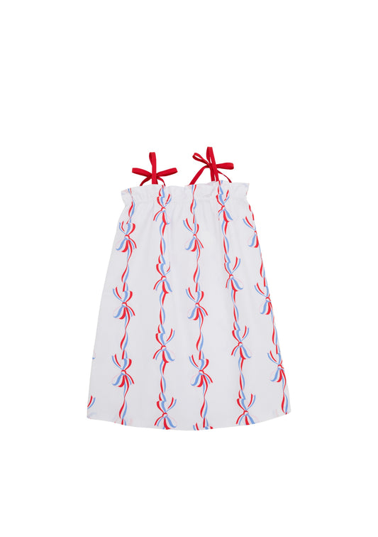 Lainey’s Little Dress-America’s Birthday Bows,