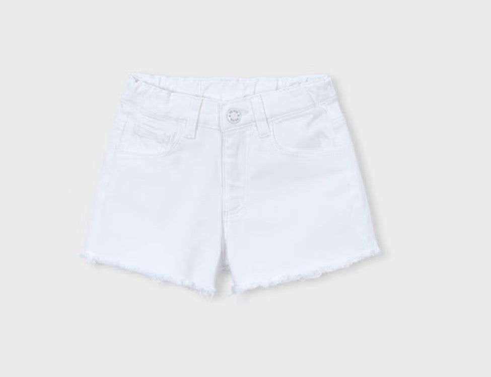 White- Girl Shorts