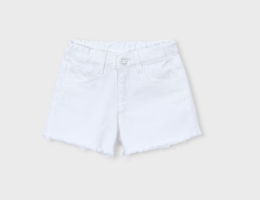 White- Girl Shorts