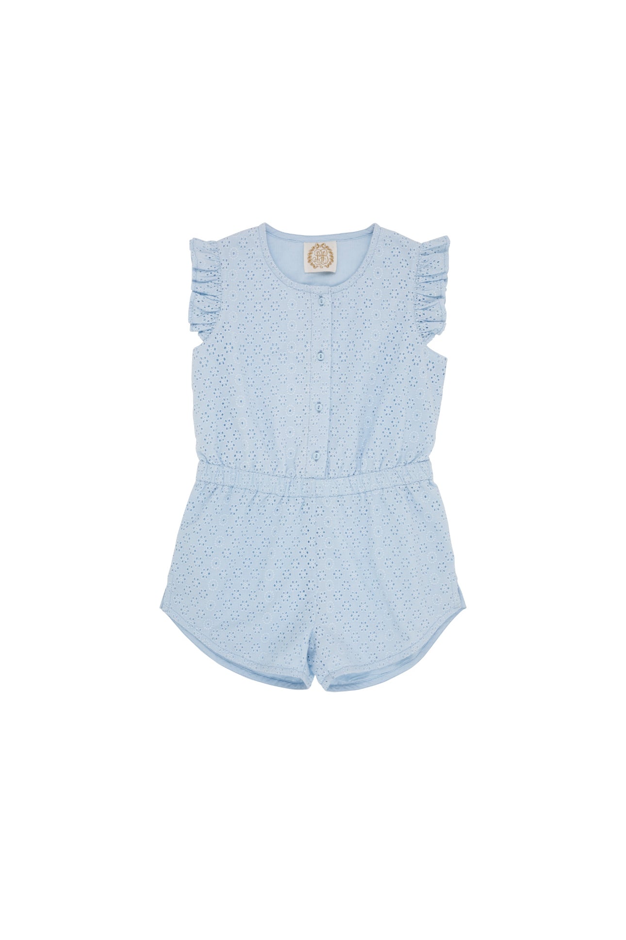 Marion Rose Romper-Eyelet, Buckhead Blue