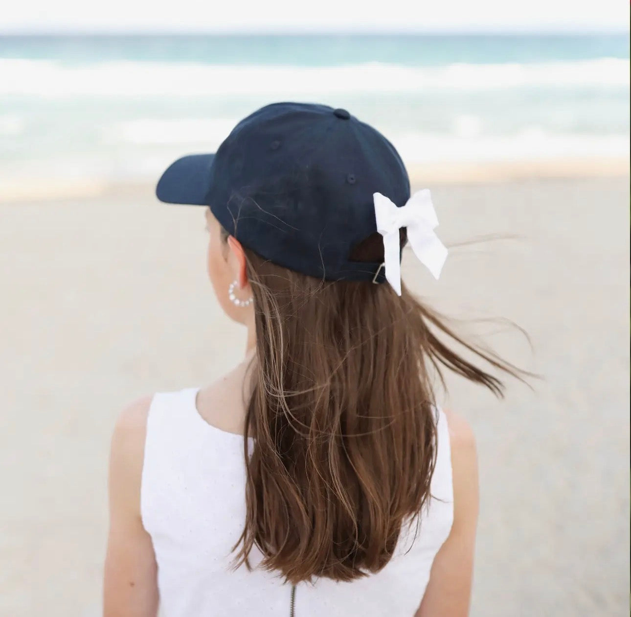 USA Bow Baseball Hat (0-2 y.o.)