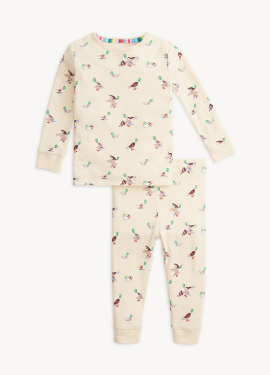 Quack Me Up Organic Cotton L/S Pj