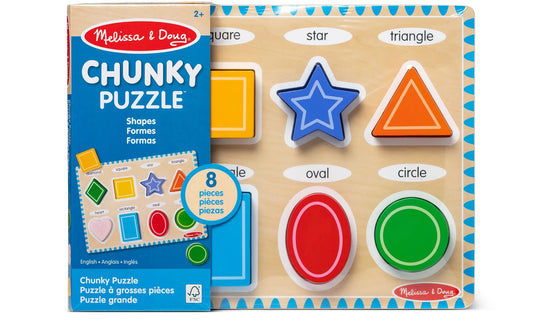 Shapes Chunky Puzzle - 8 Pieces