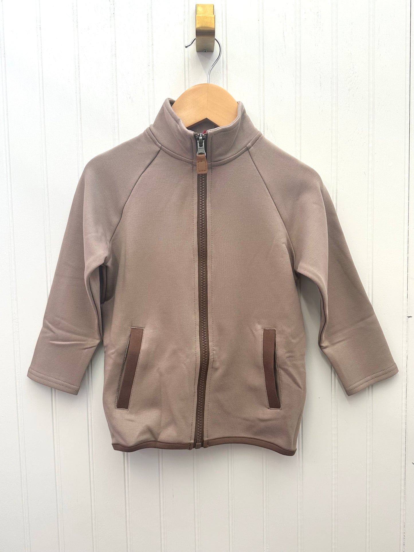 Braxton Jacket-Brown