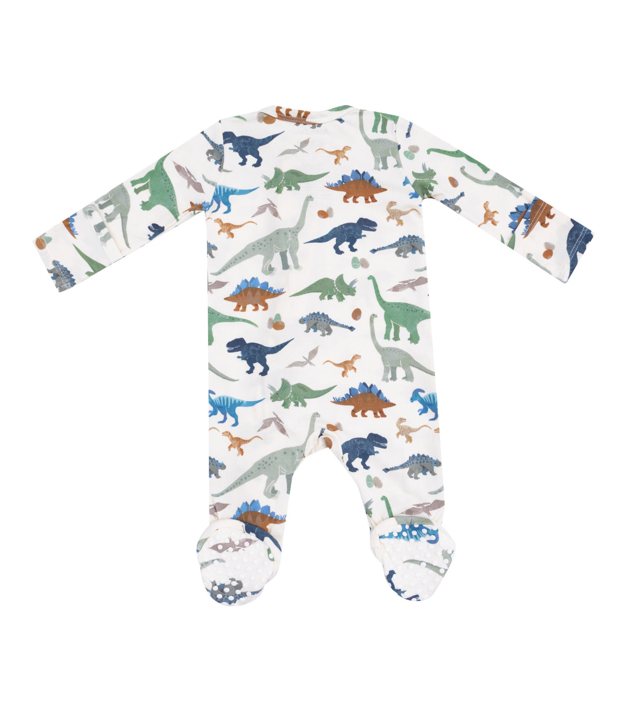 Washy Dino’s- 2 Way Zipper Footie