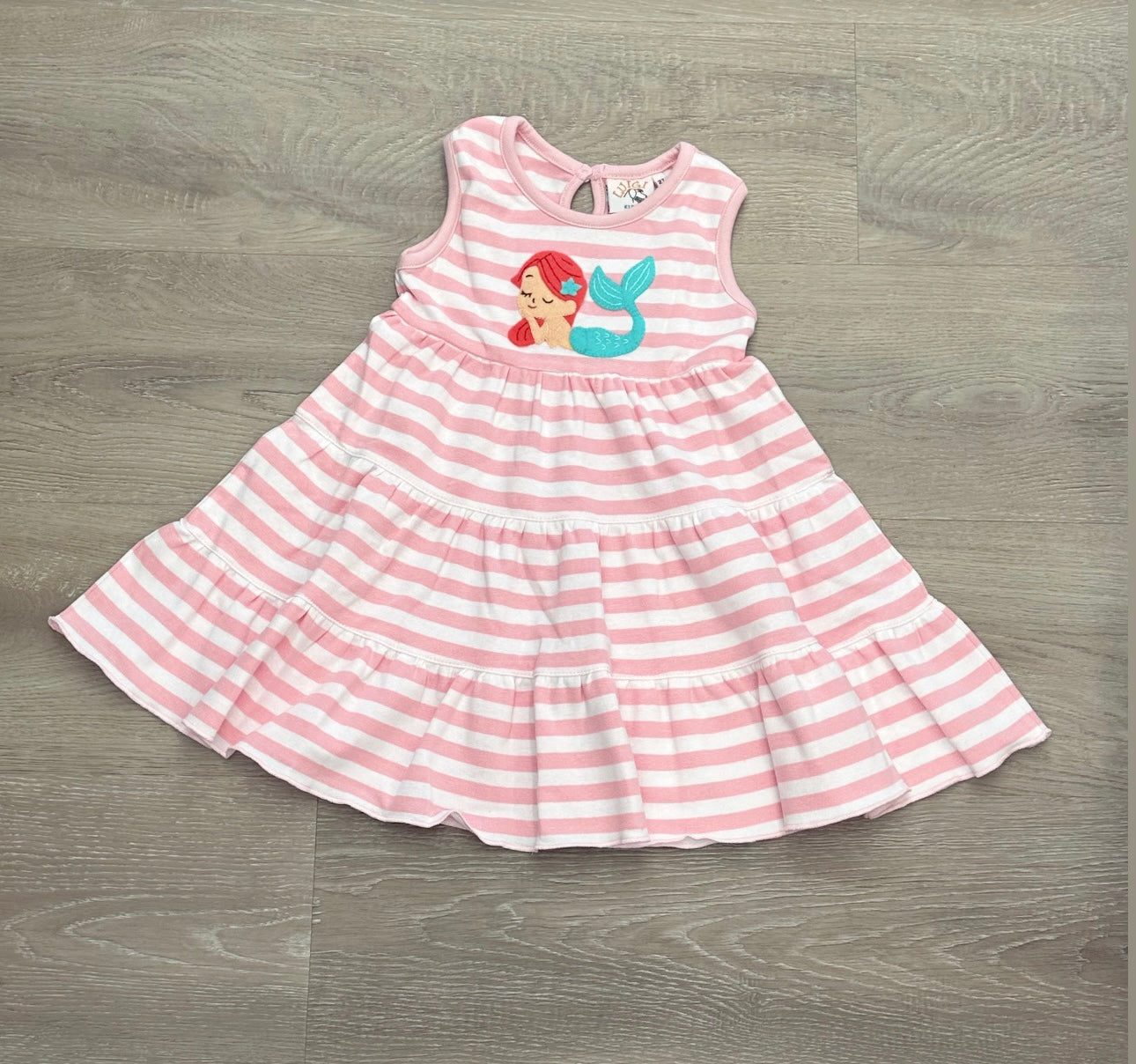 Mermaid Sleeveless Tiered Dress