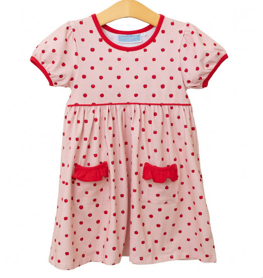 Apple Print Dress