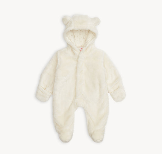 Cloud Minky Bear Footie