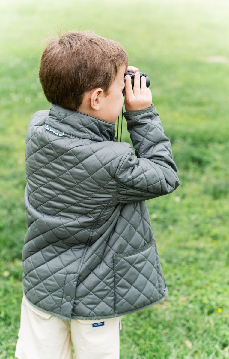 Kids Quilted Barn Jacket